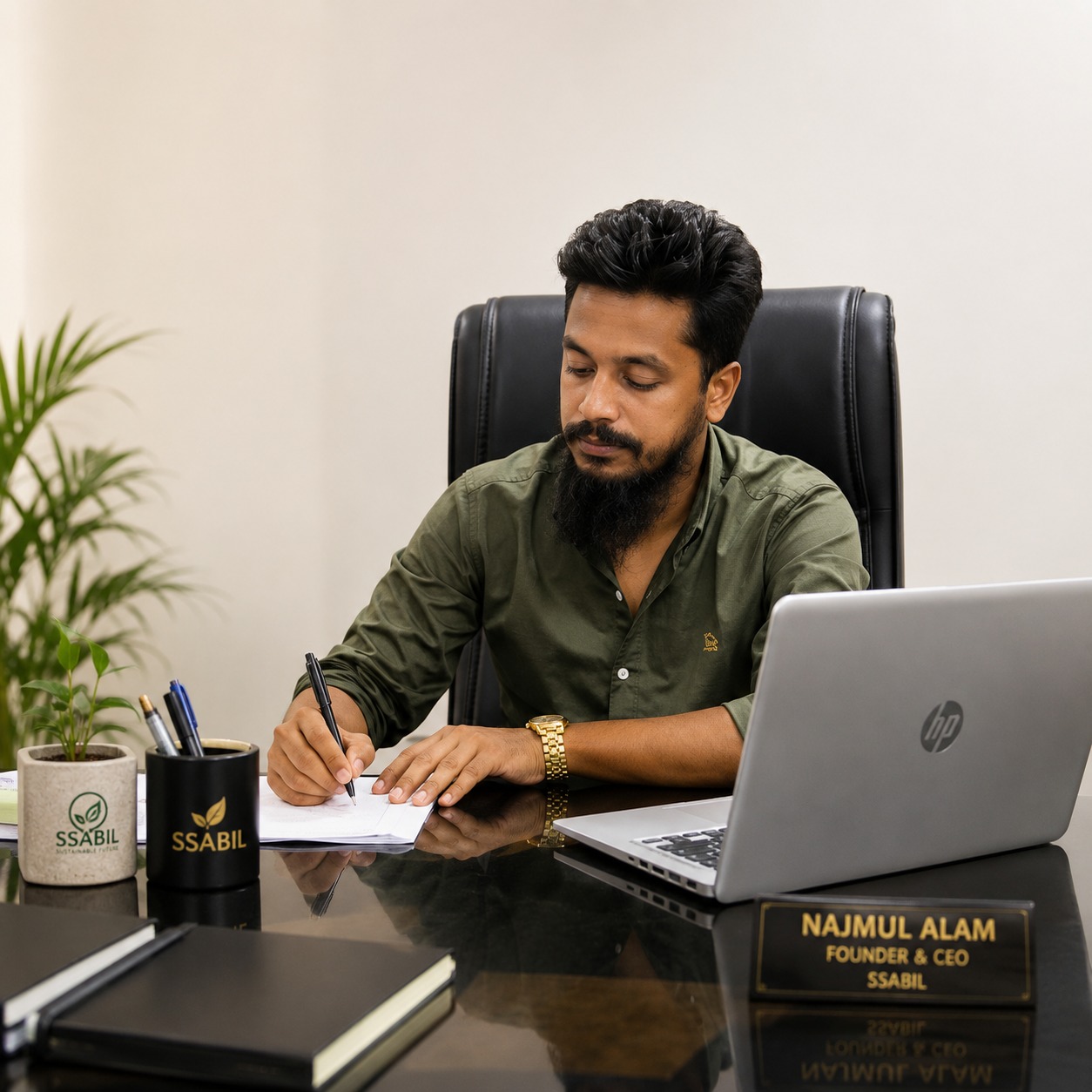 Najmul Alam, Founder & CEO of SSABIL