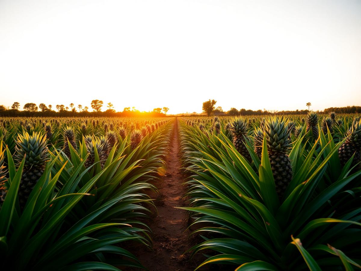 Pineapple plantation
